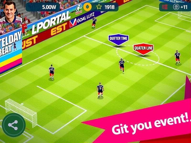 Goa Goal Blitz Game Screenshot